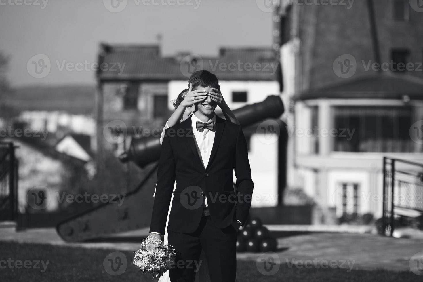 Bride and groom photo