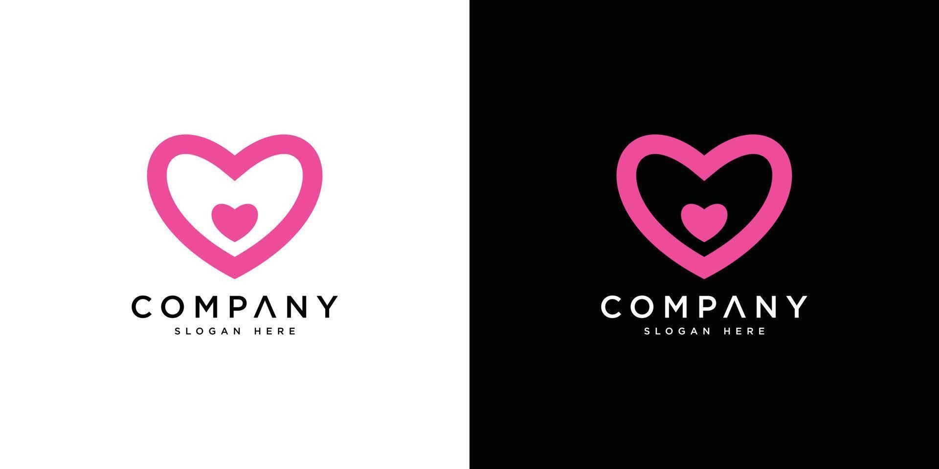 love logo vector design premium