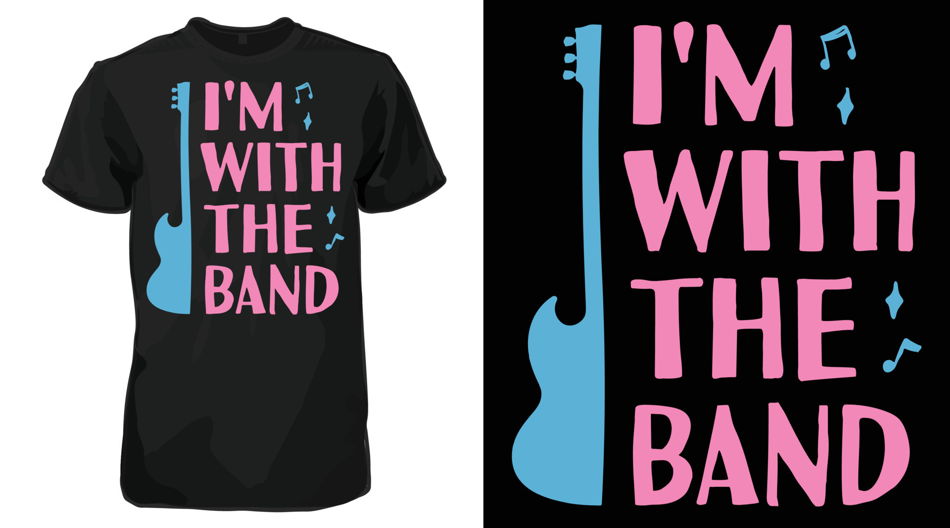 I'm With The Band TShirt Funny Music Clothing TShirt 11490302