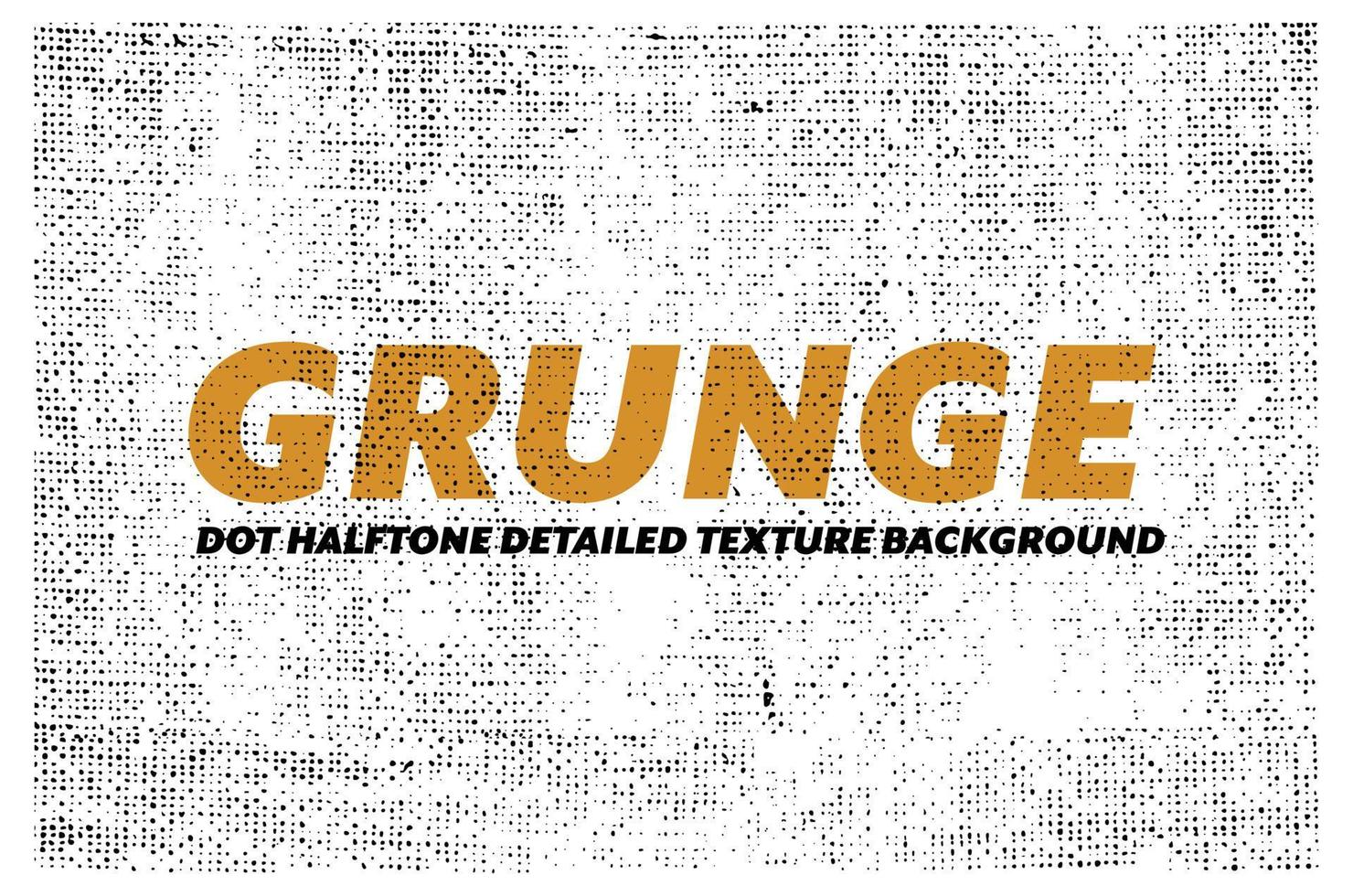 Grunge dot halftone detailed texture background vector