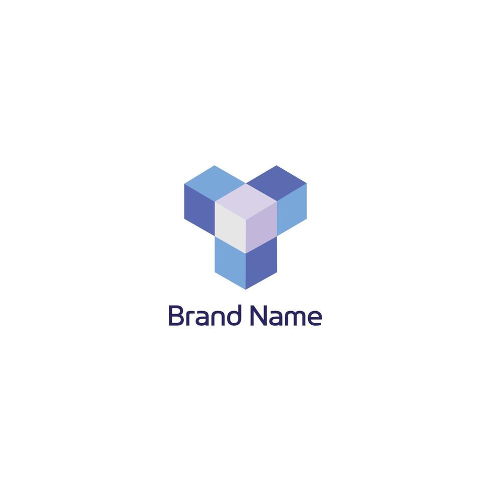 T Abstract Logo Design vector