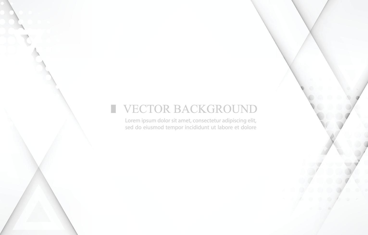 patrón de capa de sombra de fondo de vector blanco