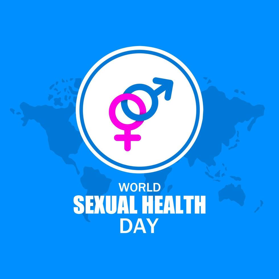 International sexual health day vector