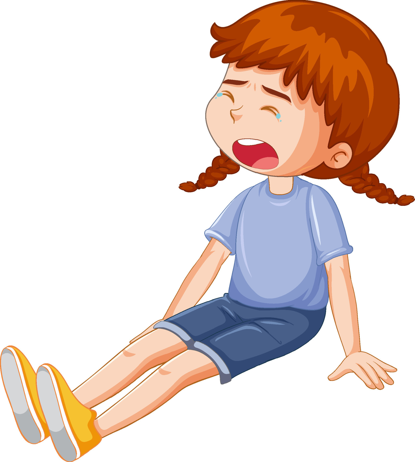 A girl crying cartoon character 11490794 Vector Art at Vecteezy A girl crying cartoon character 11490794 Vector Art at Vecteezy