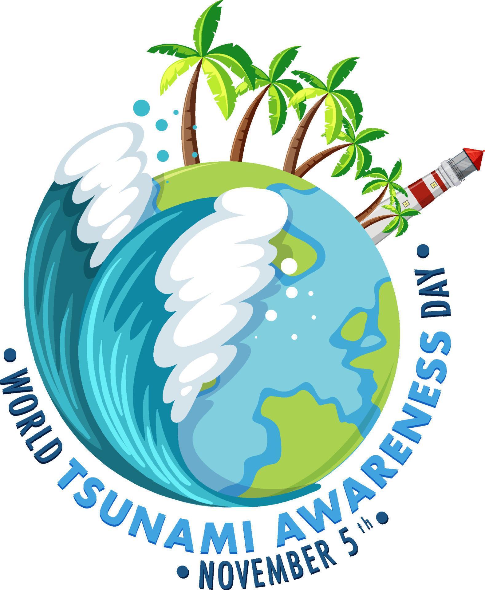 World Tsunami Awareness Day Banner Design 11490875 Vector Art at Vecteezy