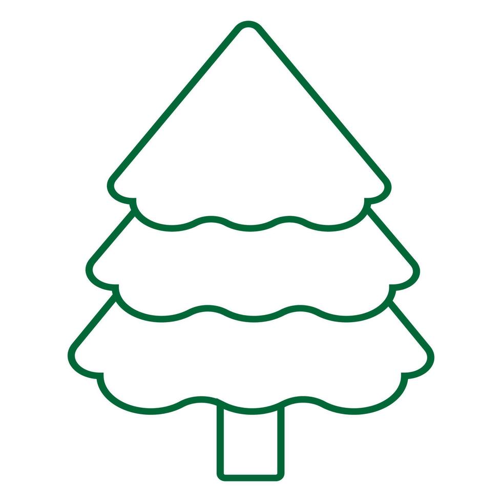 spruce icon ilustration vector