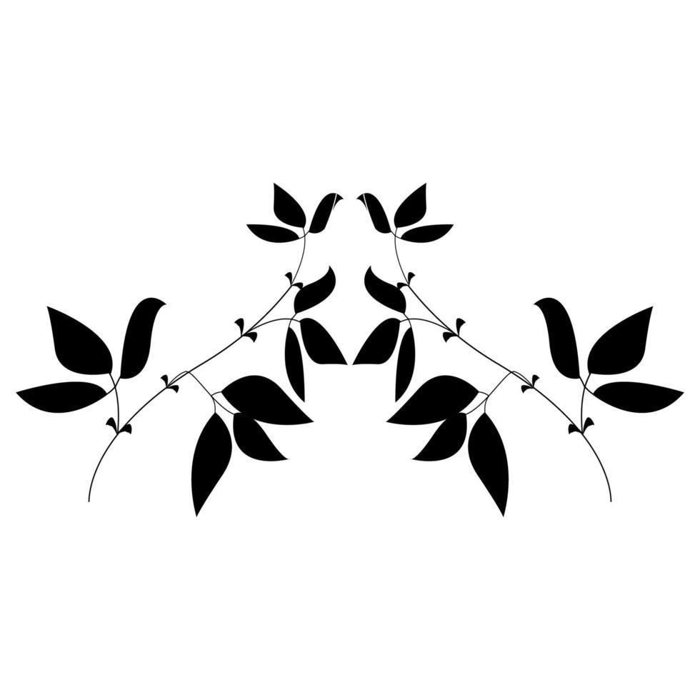 leaf icon ilustration vector