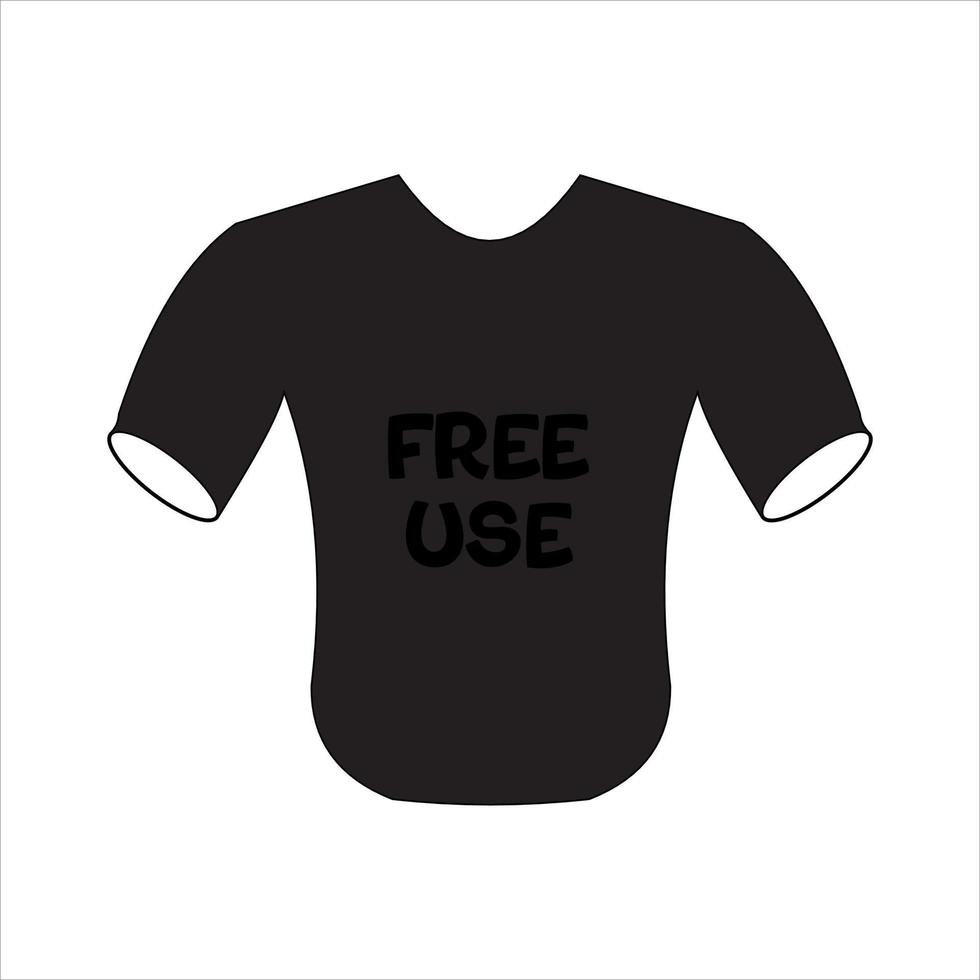 Free T-Shirt Simple Design vector