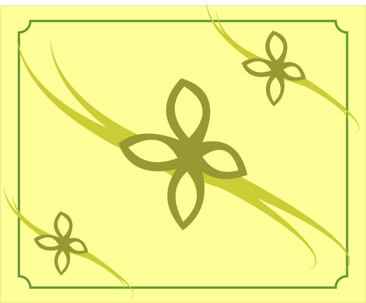 beautiful flower background design vector