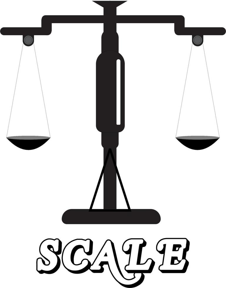 Scale Vector illustration