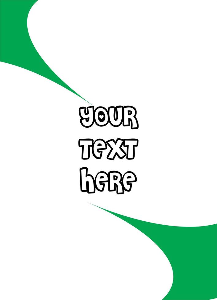 simple cover design for free vector