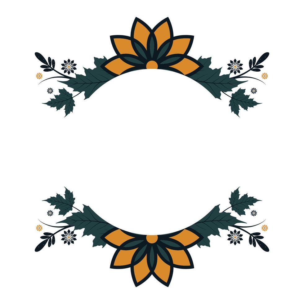 Autumn Pattern Template vector