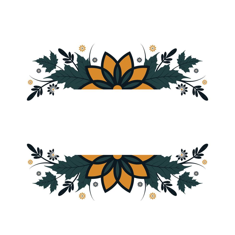 Autumn Pattern Template vector