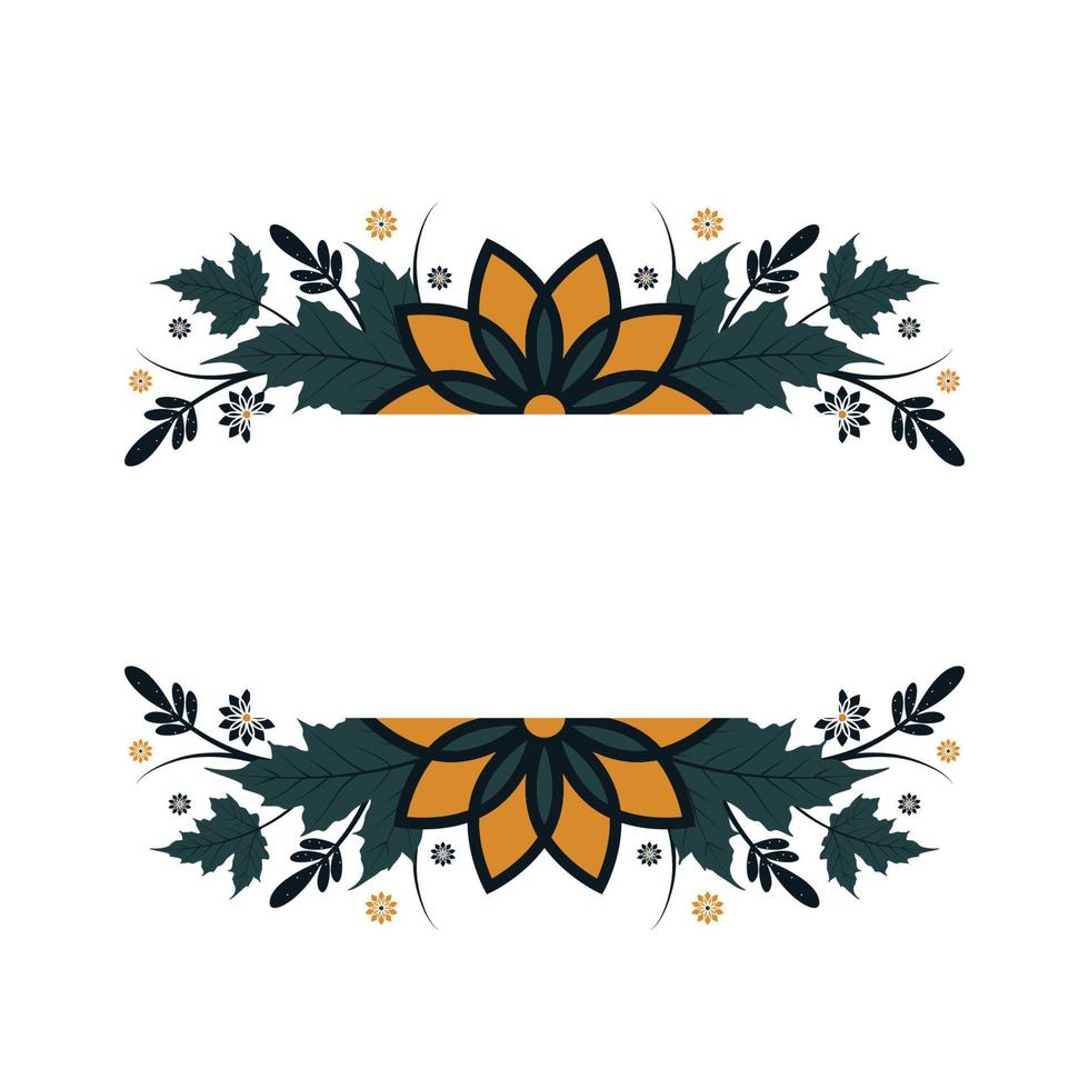 Autumn Pattern Template vector