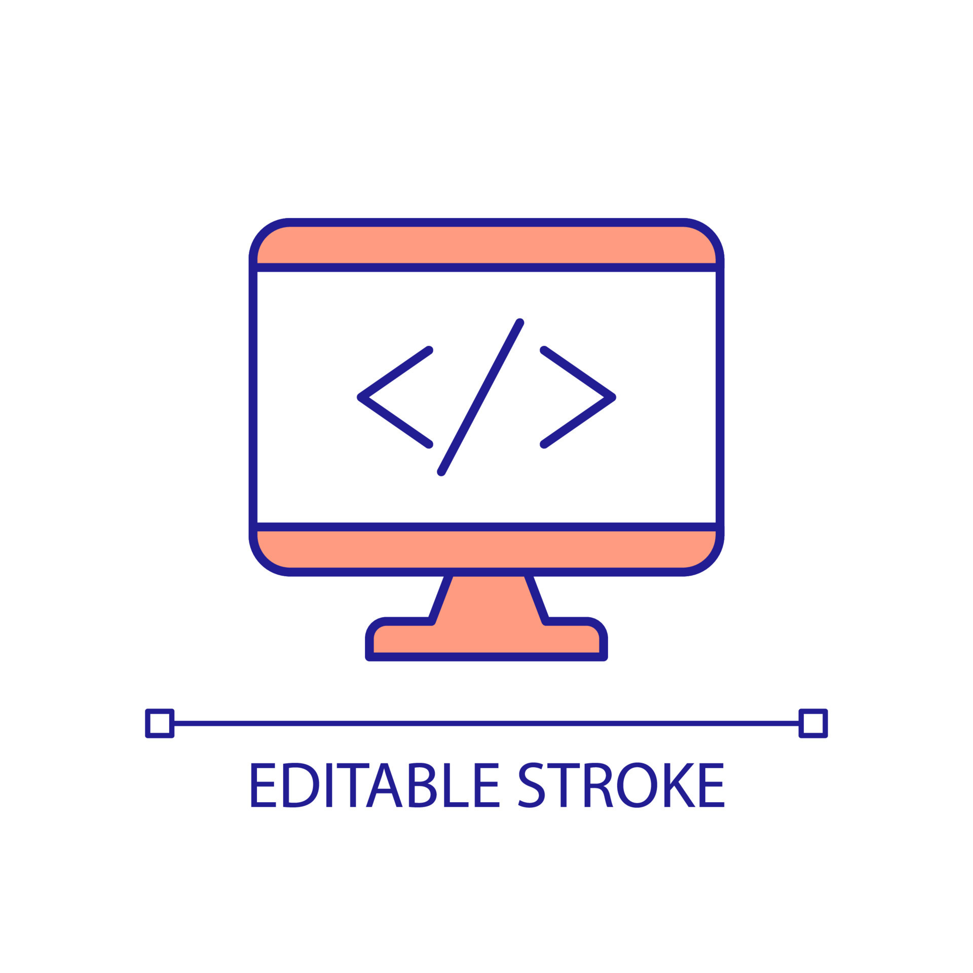 Computer Code Icon