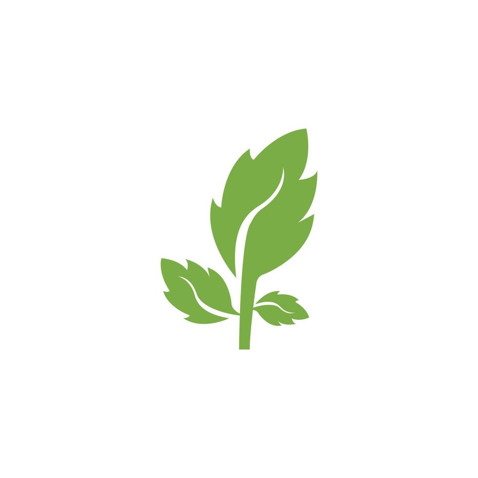 green leaf ecology nature element vector