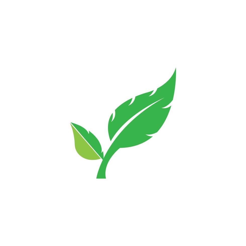 green leaf ecology nature element vector