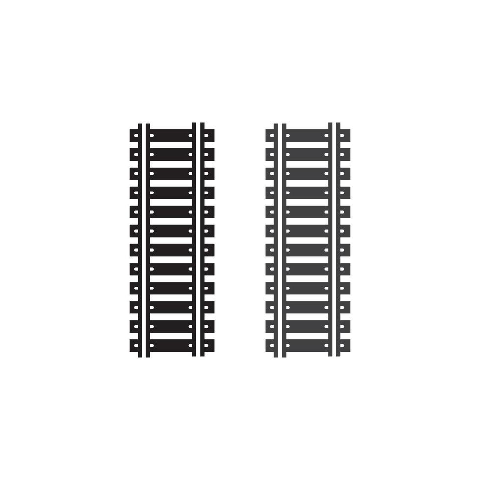 railway vector icon design template illustration