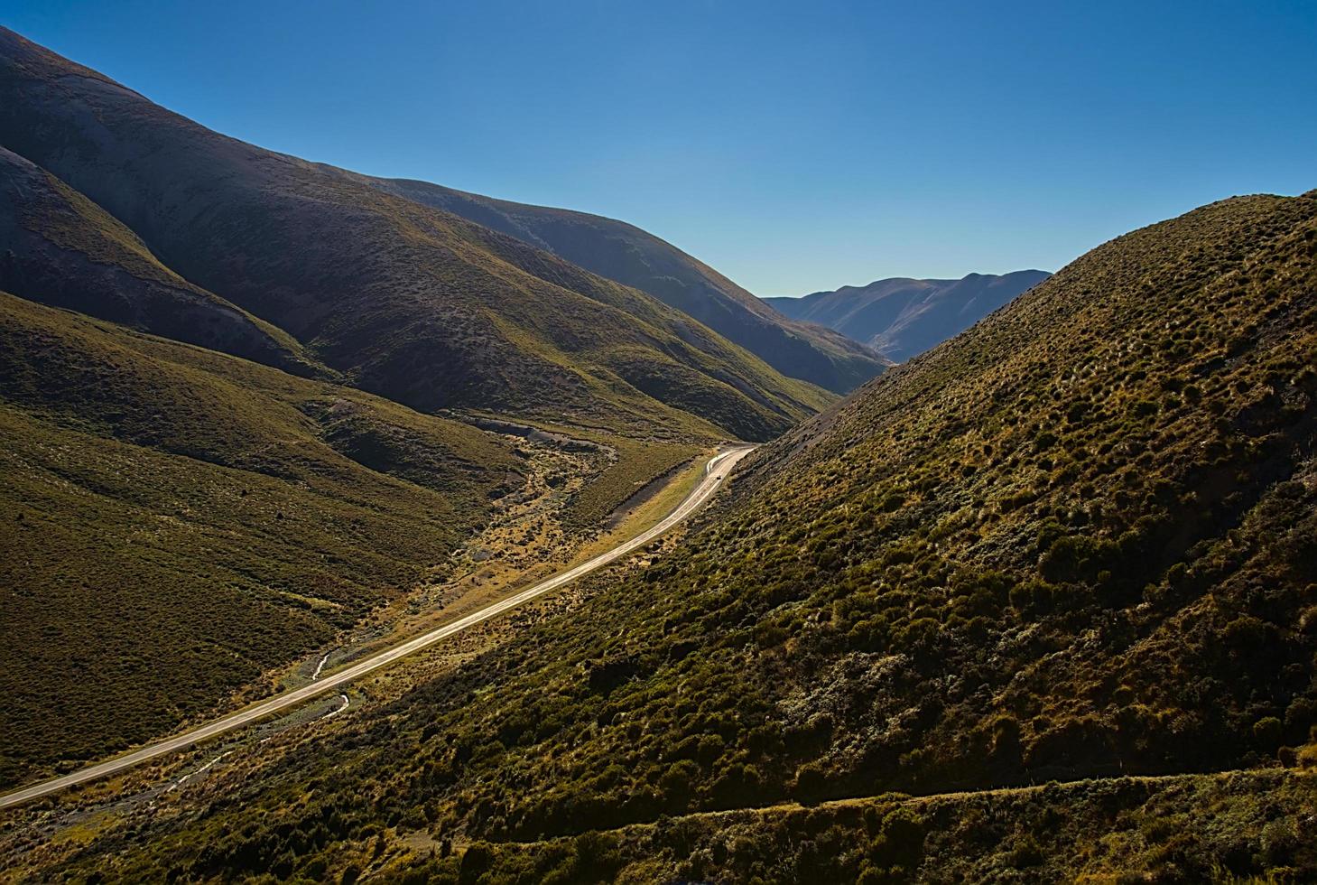 camino en las montañas foto