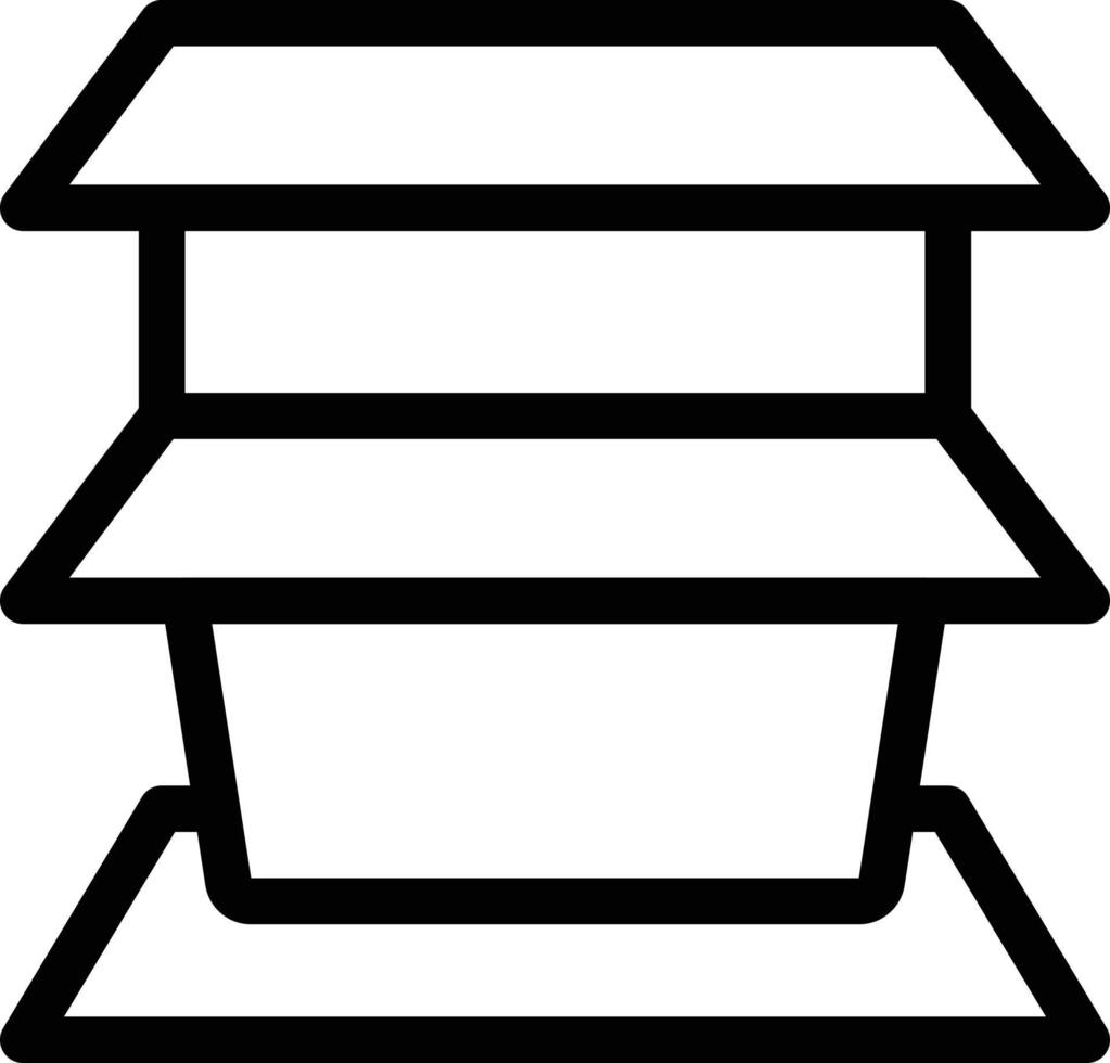 shelves vector illustration on a background.Premium quality symbols.vector icons for concept and graphic design.