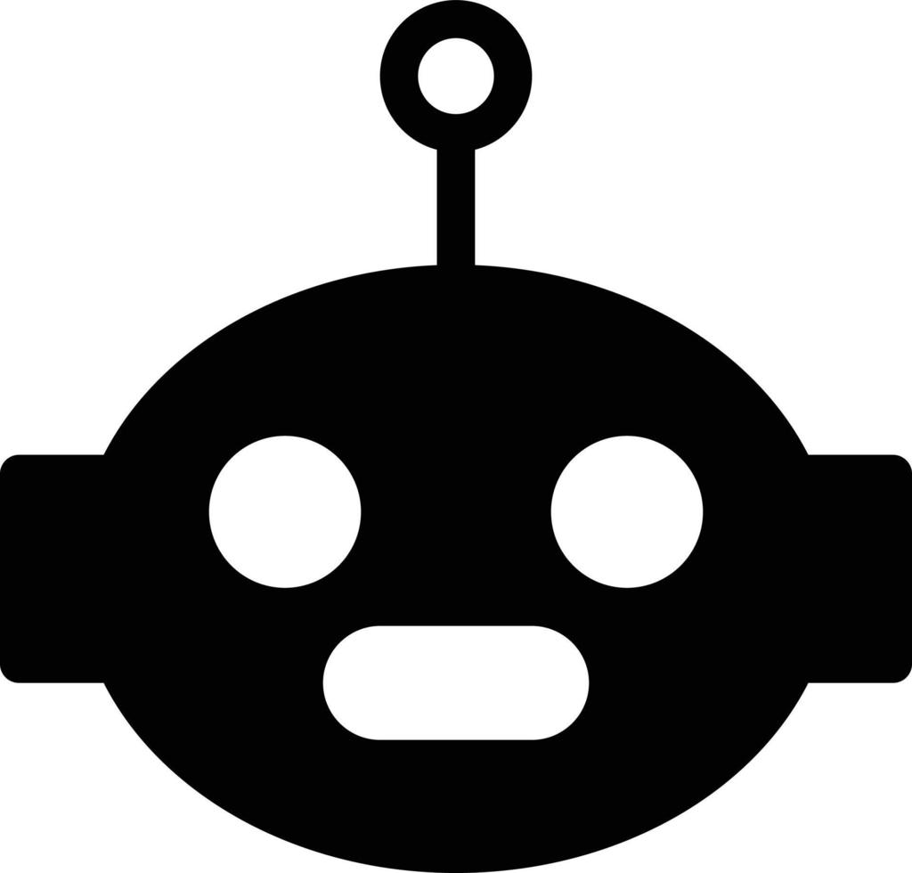 ilustración de vector de robot en un fondo. símbolos de calidad premium. iconos vectoriales para concepto y diseño gráfico.