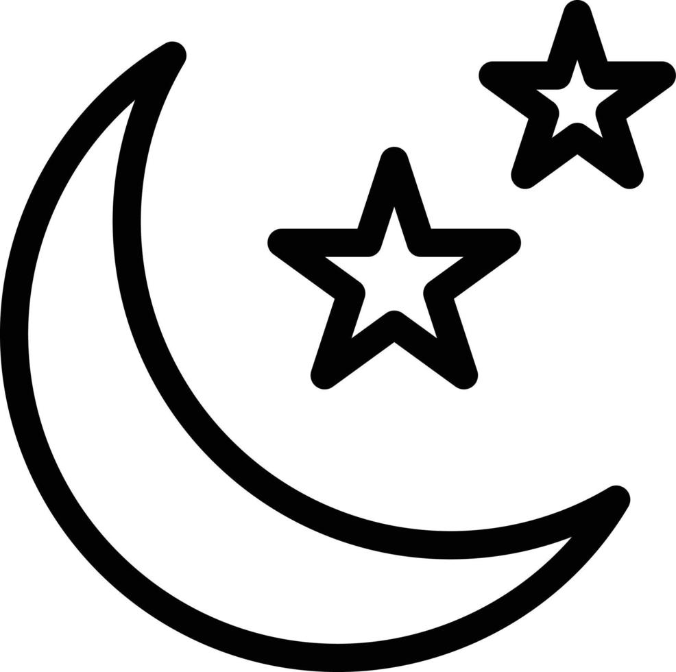 moon vector illustration on a background.Premium quality symbols.vector icons for concept and graphic design.