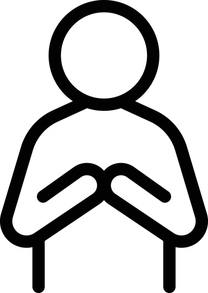 namaste vector illustration on a background.Premium quality symbols.vector icons for concept and graphic design.