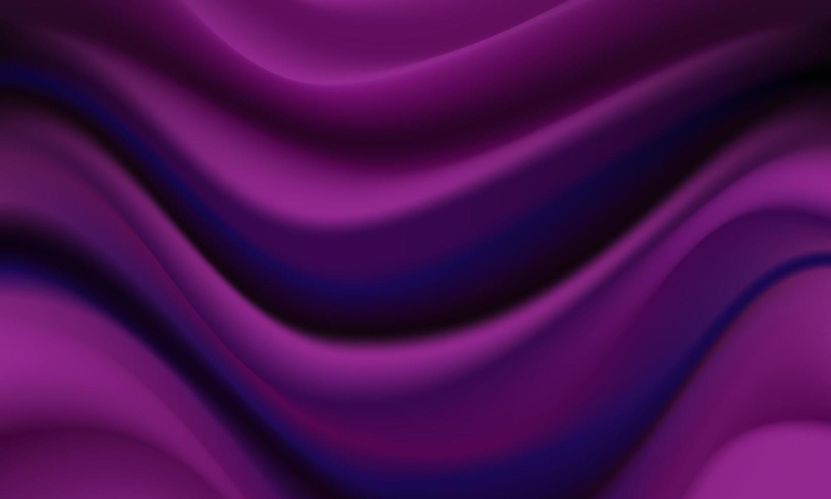 vector de fondo suave de curva de onda púrpura rosa abstracta