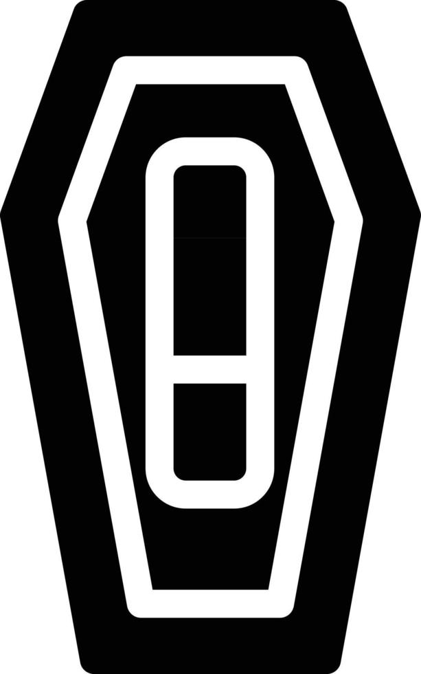 coffin vector illustration on a background.Premium quality symbols.vector icons for concept and graphic design.