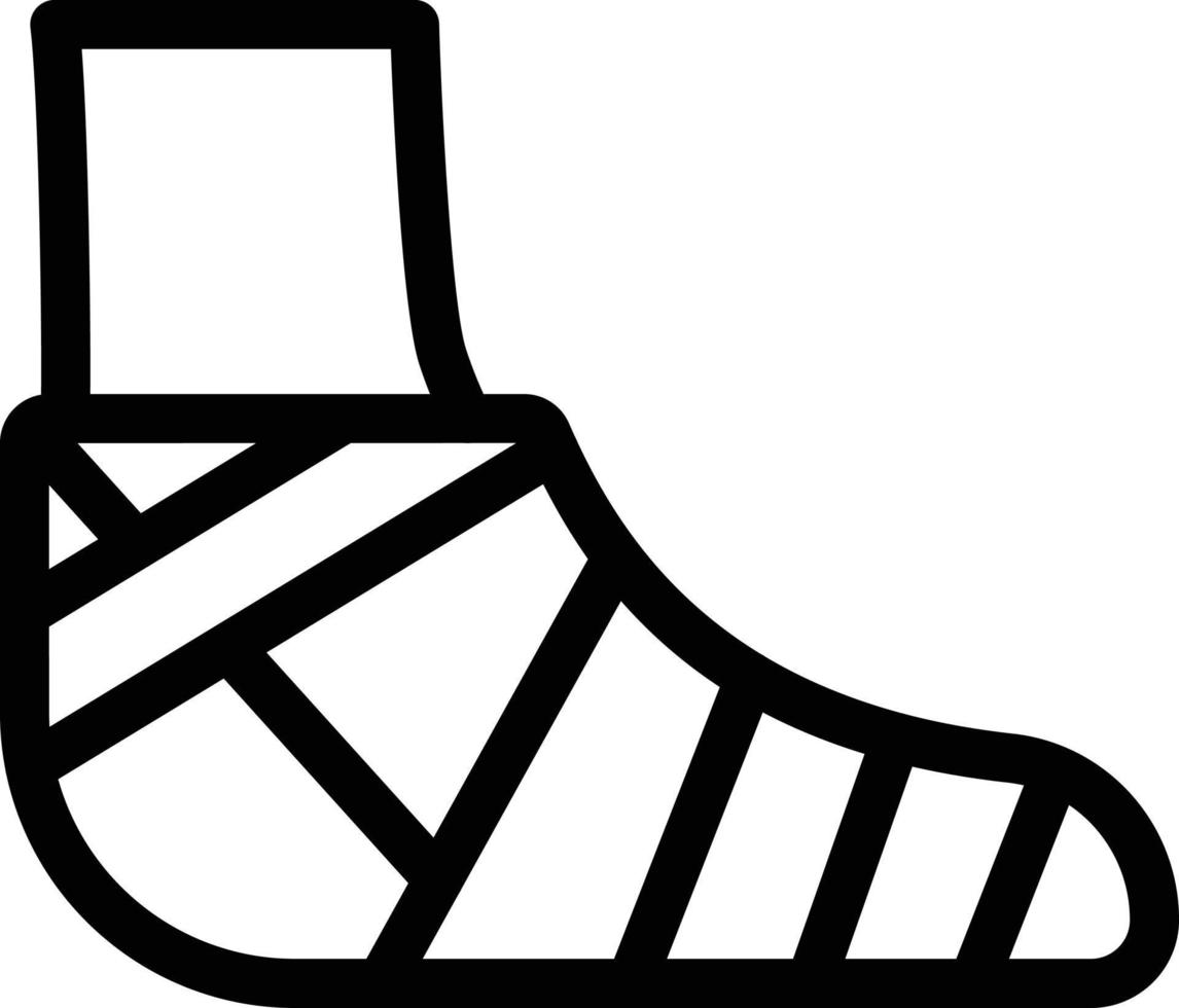 Foot vector illustration on a background.Premium quality symbols.vector icons for concept and graphic design.
