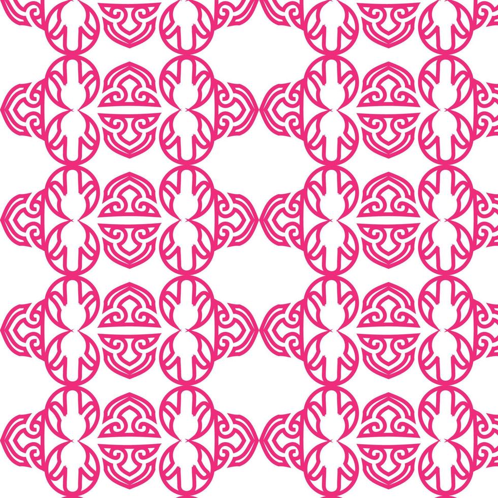 Pattern design template vector