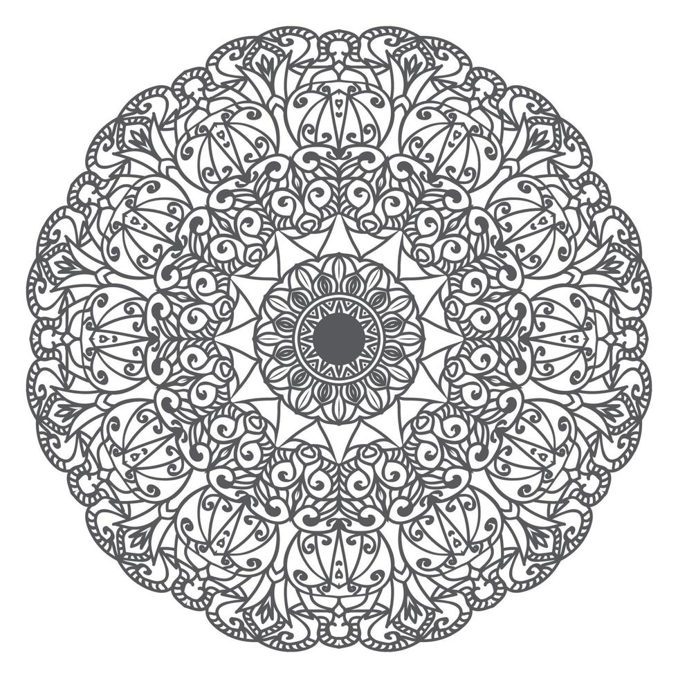 Fondo de diseño de mandala ornamental de lujo vector