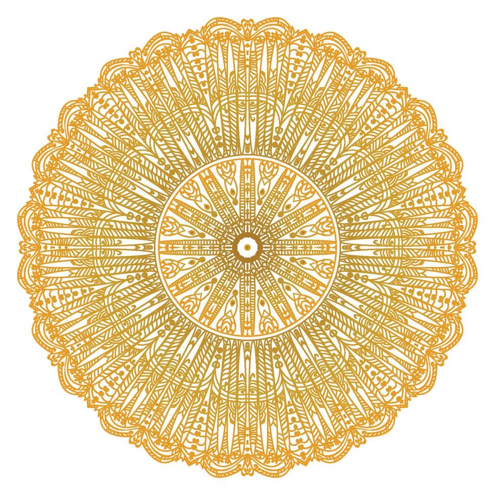 Fondo de diseño de mandala ornamental de lujo vector