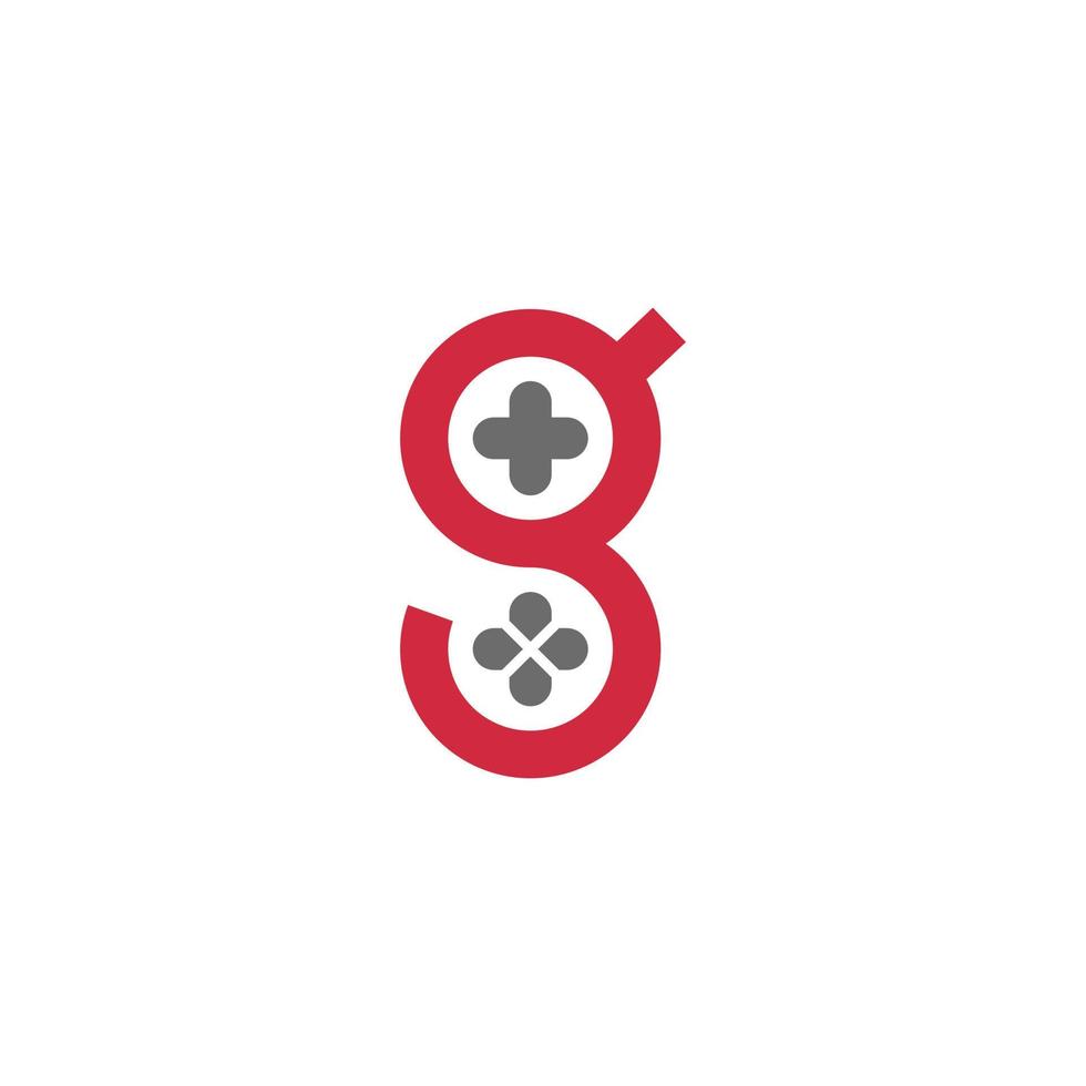 Letter G gaming Elegant Minimalist Style Logo Design vector