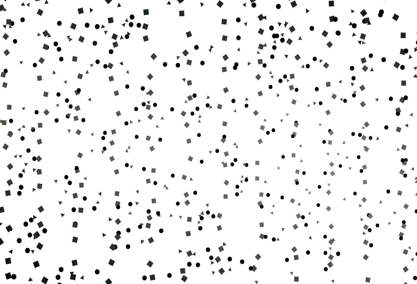 Light Black vector background with triangles, circles, cubes.