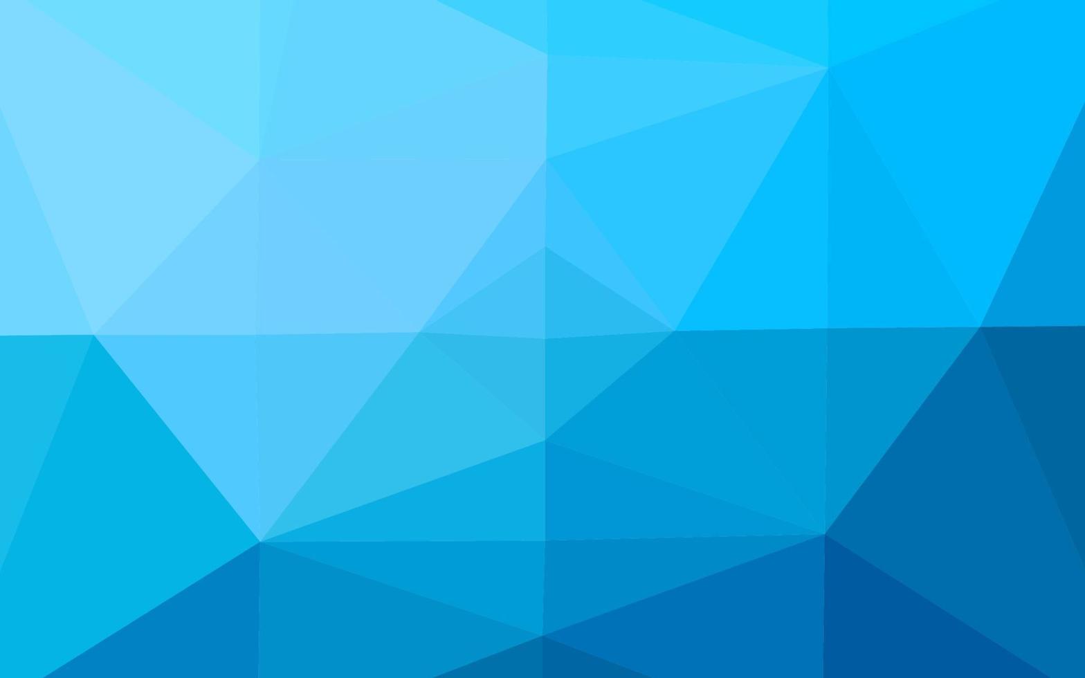 Light BLUE vector polygon abstract backdrop.
