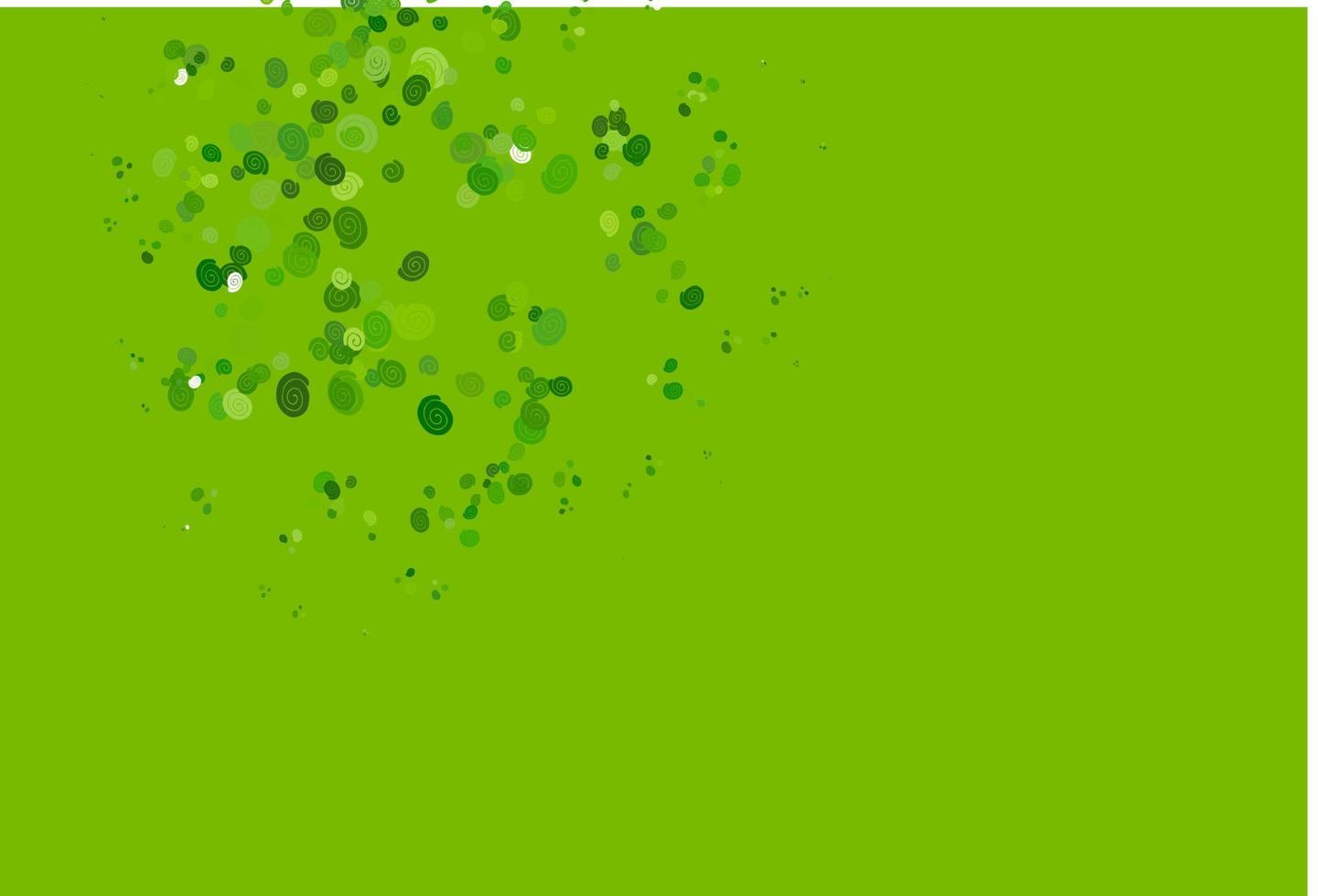 Light Green vector template with liquid shapes.