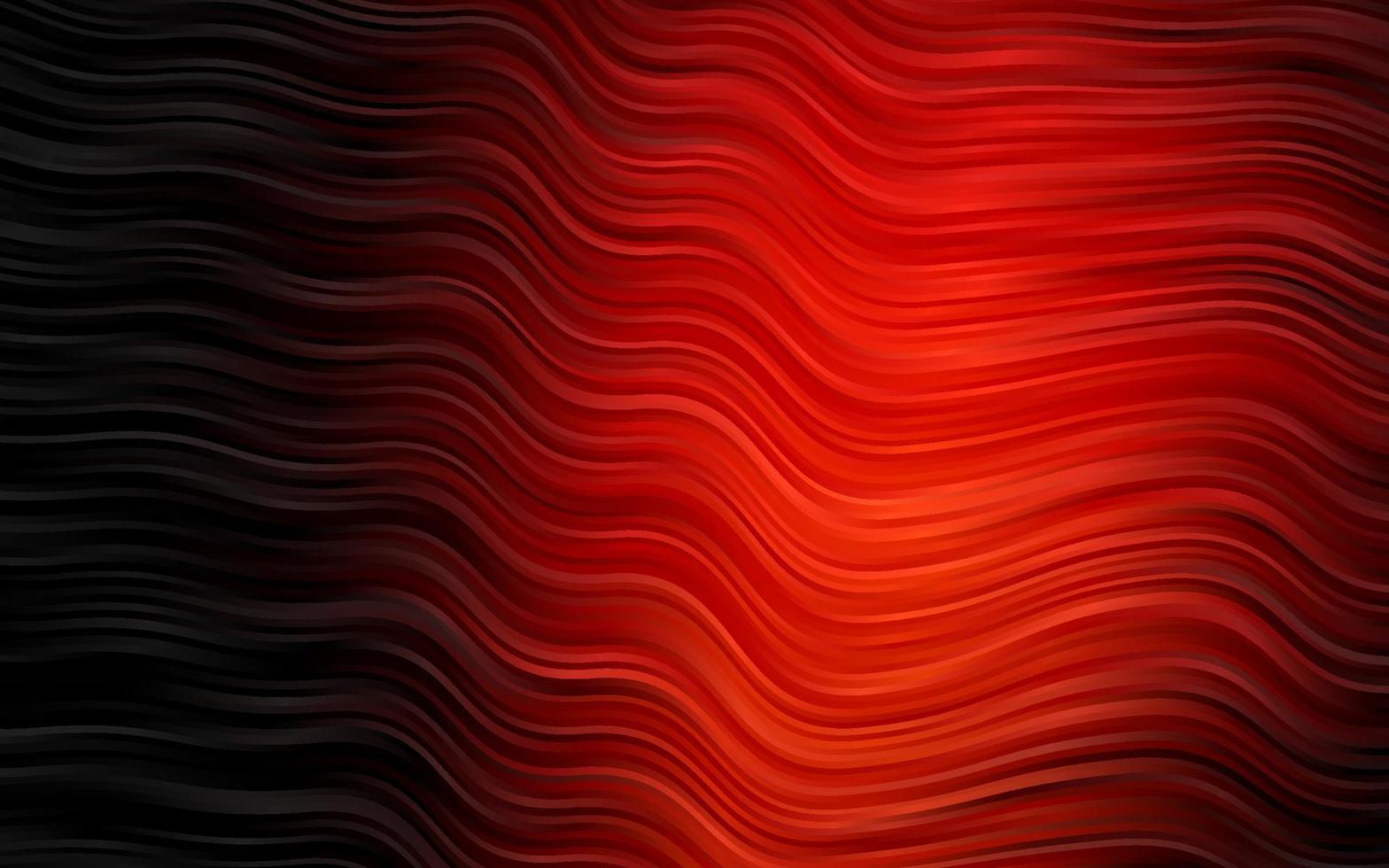 Dark Red vector backdrop with bent lines.