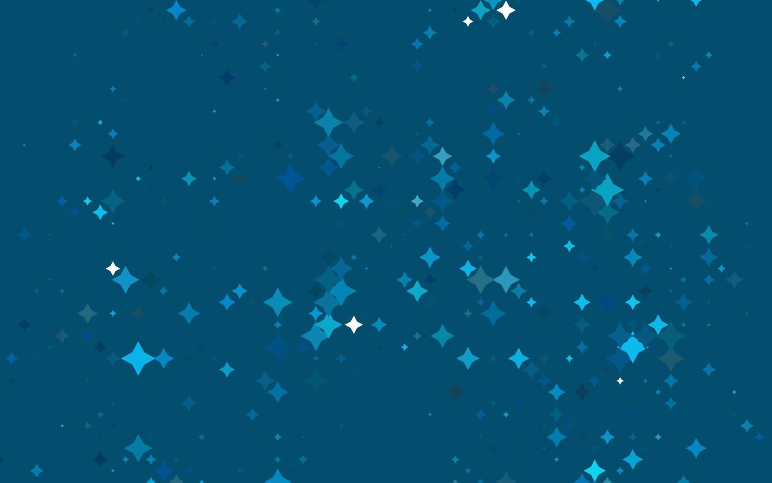 Light BLUE vector layout with bright stars.