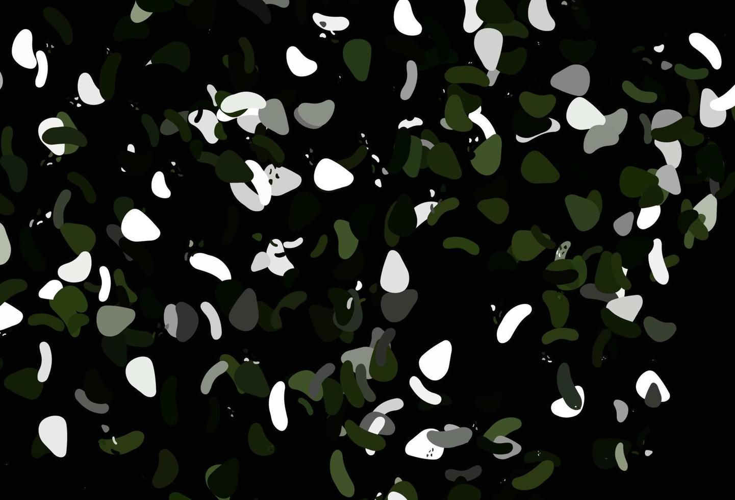 Light green vector backdrop with abstract shapes.