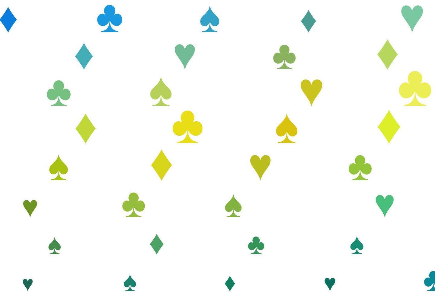 Light Blue, Yellow vector layout with elements of cards.