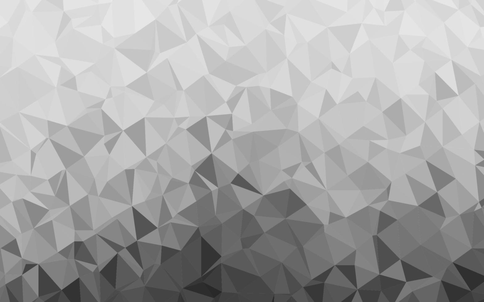 Fondo de mosaico abstracto de vector gris plateado claro.