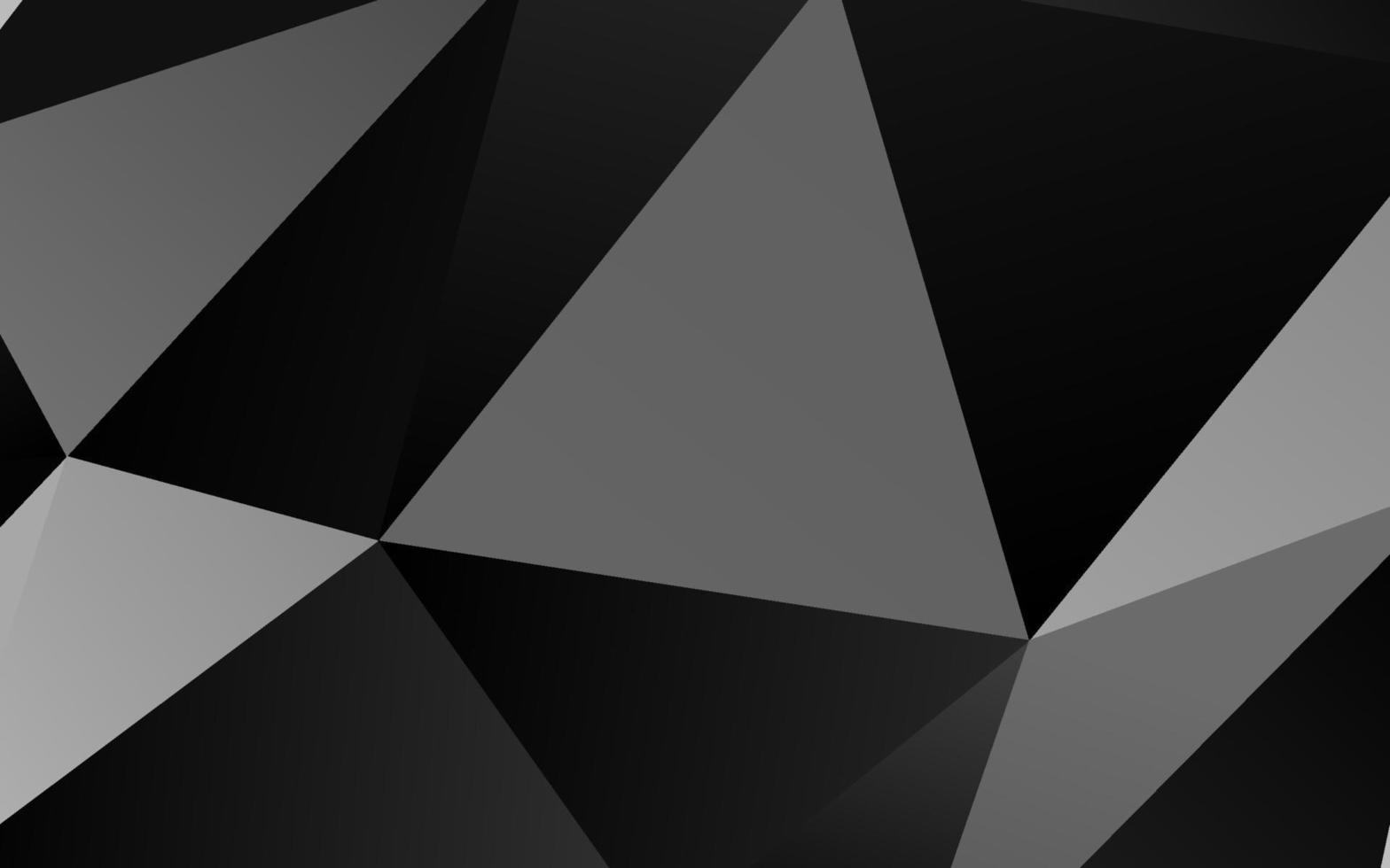 Dark Silver, Gray vector low poly texture.