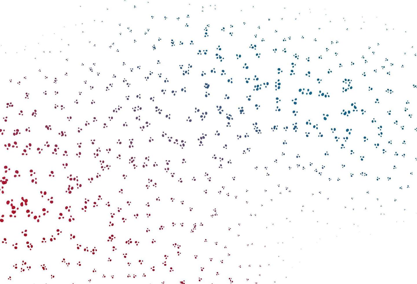 Light Blue, Red vector template with bubble shapes.
