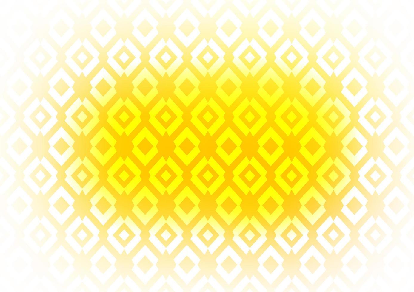 Fondo de vector amarillo claro, naranja con rectángulos.