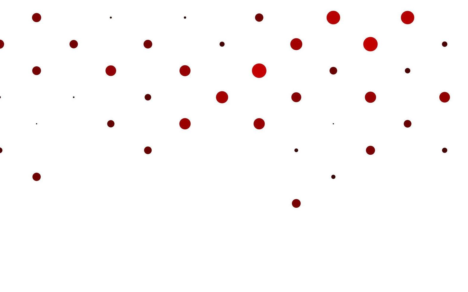 Light Red vector backdrop with dots.