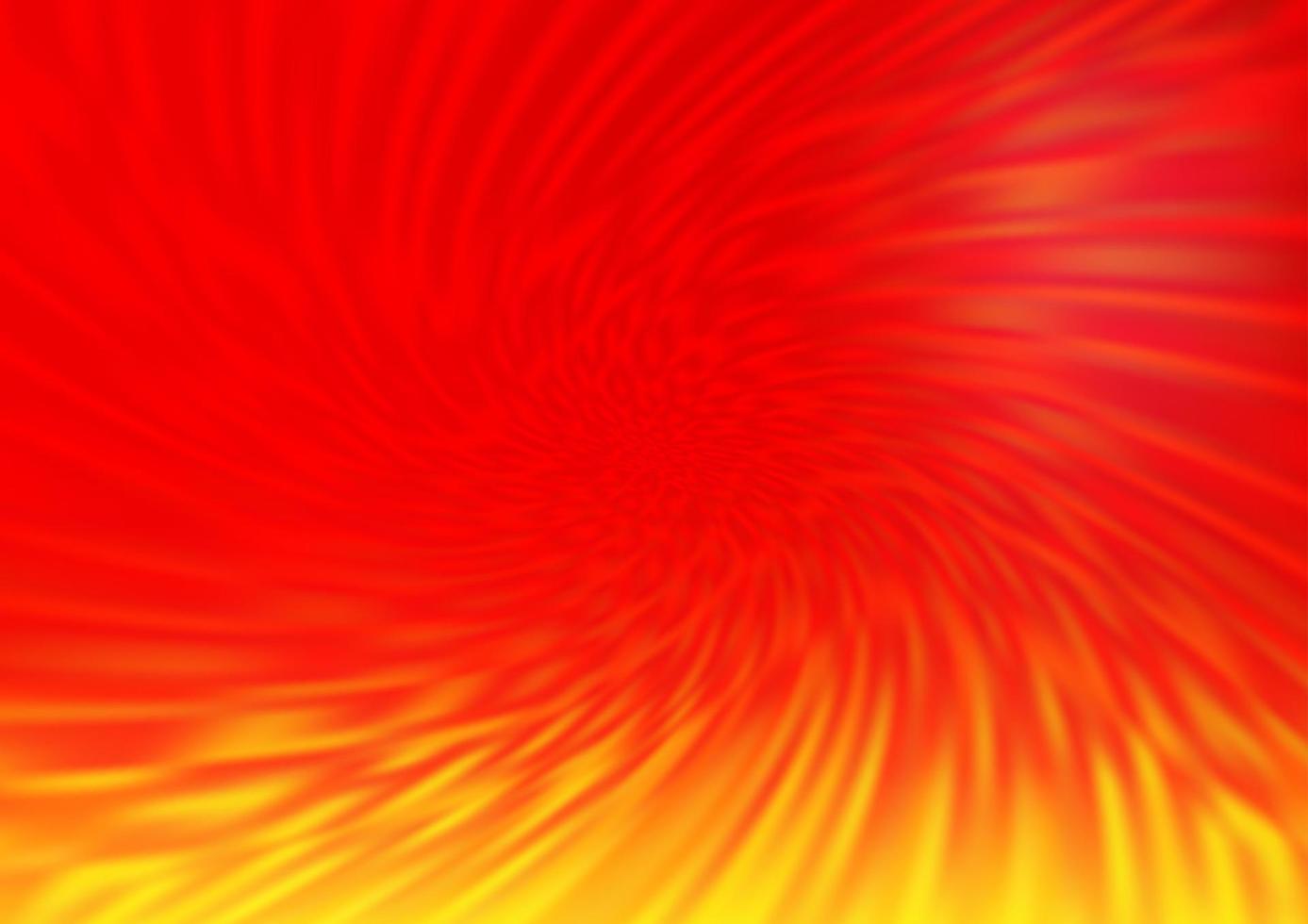 Light Red, Yellow vector bokeh and colorful pattern.