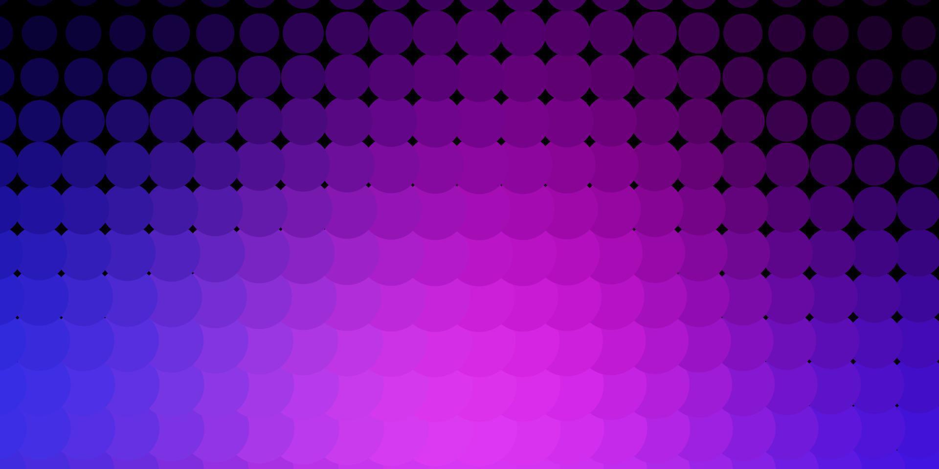 Light Purple, Pink vector pattern with spheres.