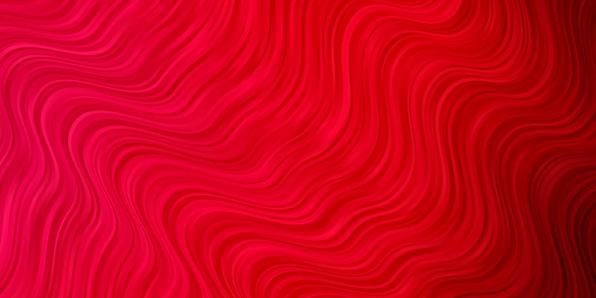 Light Red vector pattern with lines.