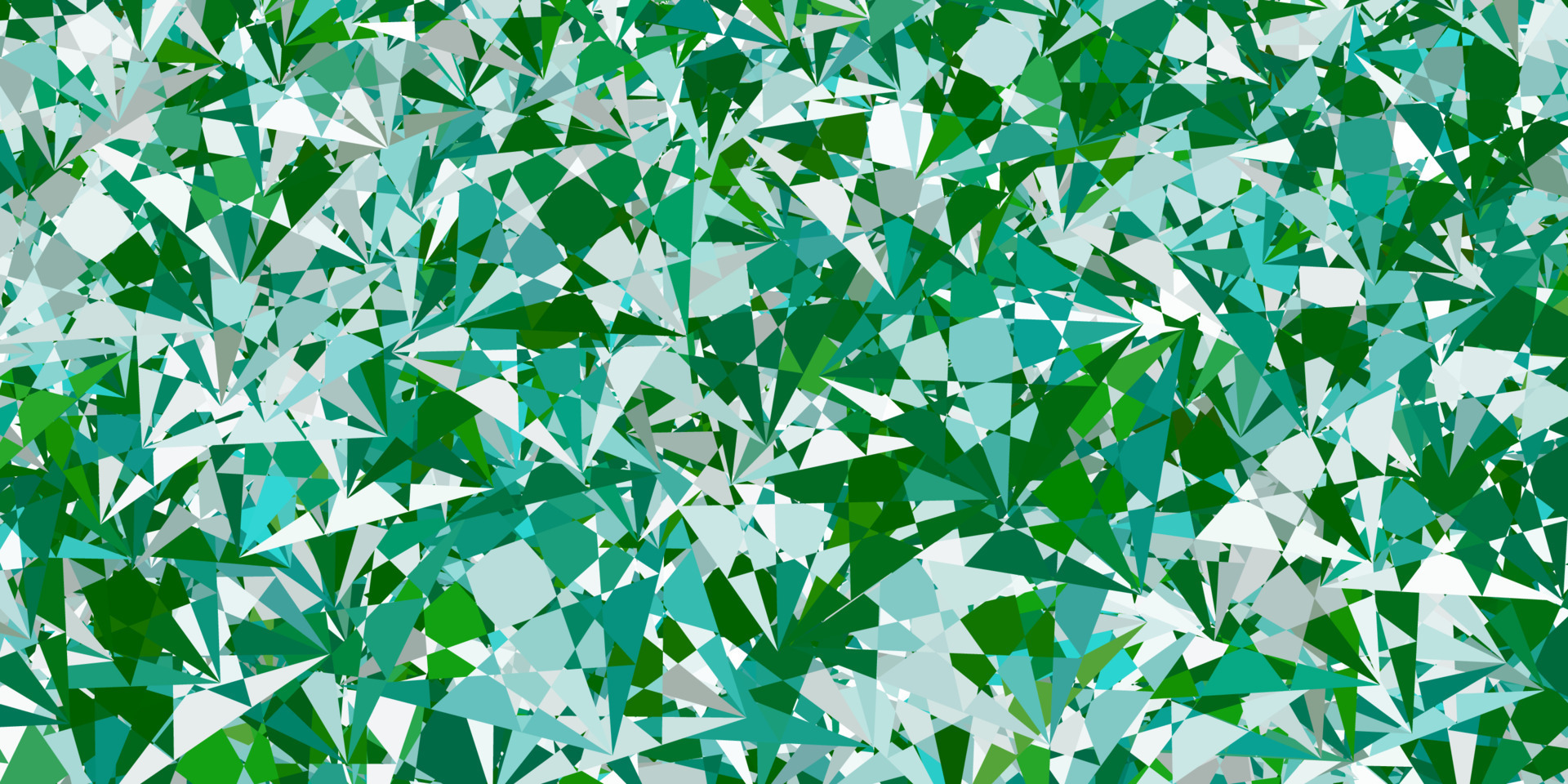 Light Green vector template with triangle shapes. 11500077 Vector Art